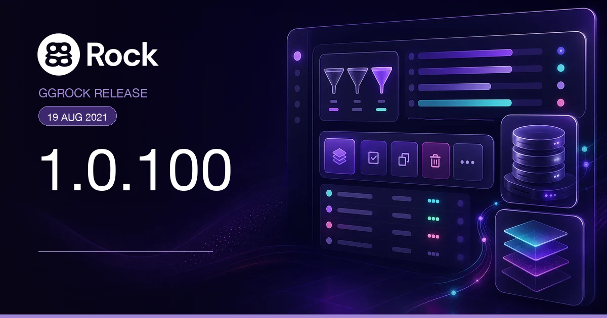 ggRock 1.0.100 · 19 August 2021