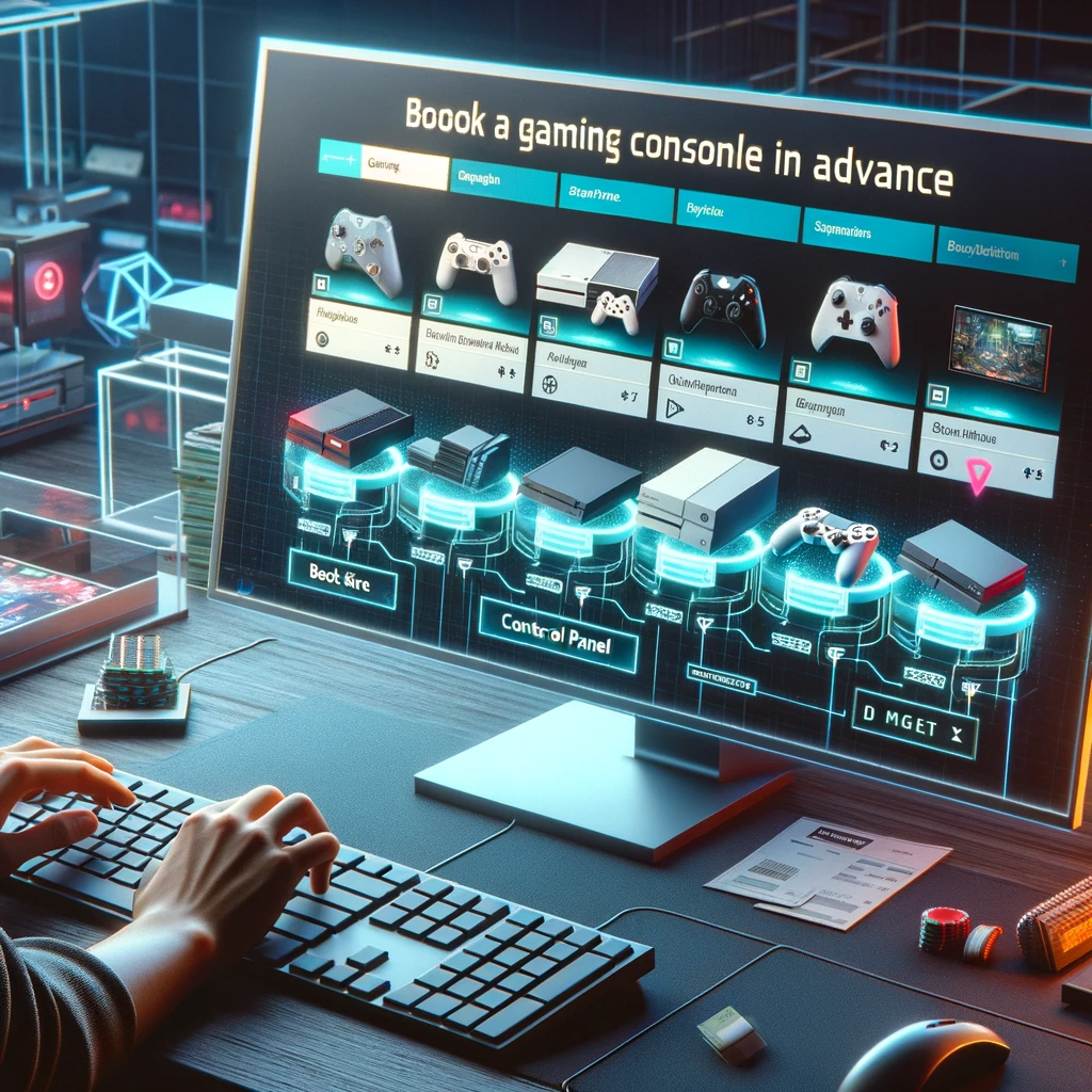Ability to book consoles illustration