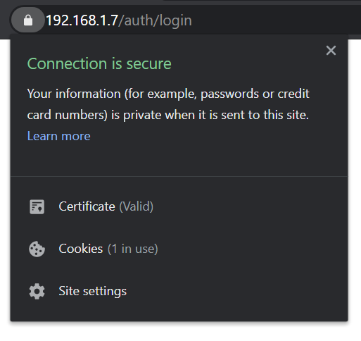 Provide a valid SSL certificate for ggRock installations illustration